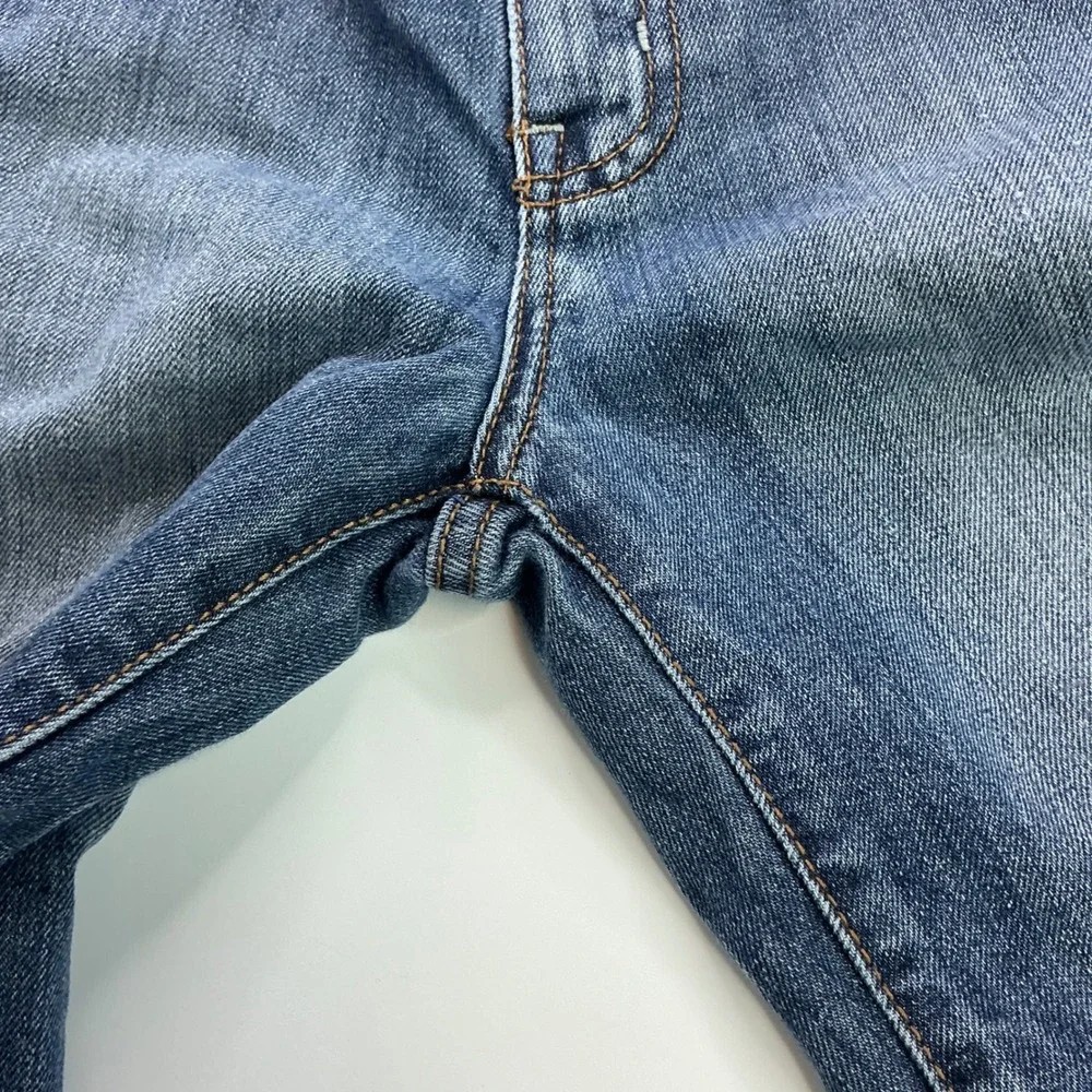 The Children's Place Blue Bootcut Jeans Kids Size 8 Adjustable Waist Denim